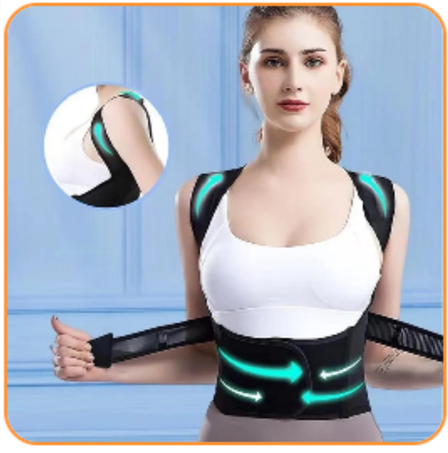 CORSET AJUSTABLE DE ESPALDA. TIENDA NILDA'S HOPI ( ECUADOR).