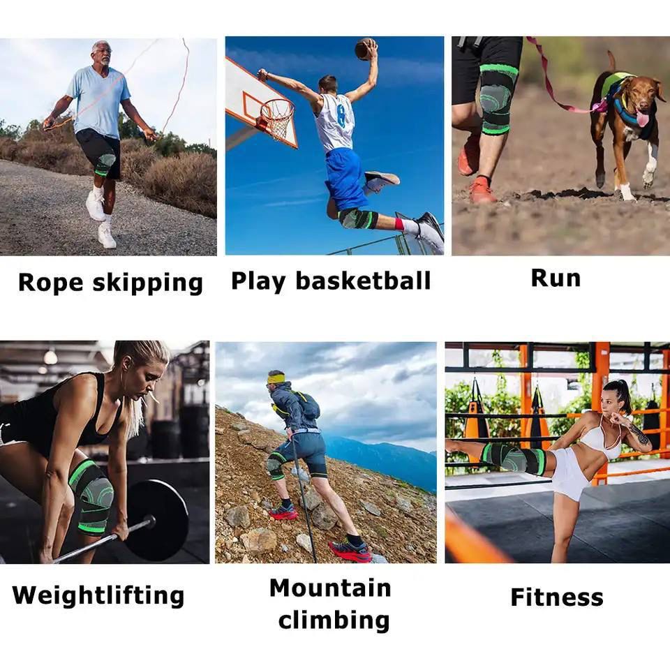 Pack rodillera + tobillera de compresion. TIENDA NILDA'S HOPI ( ECUADOR).