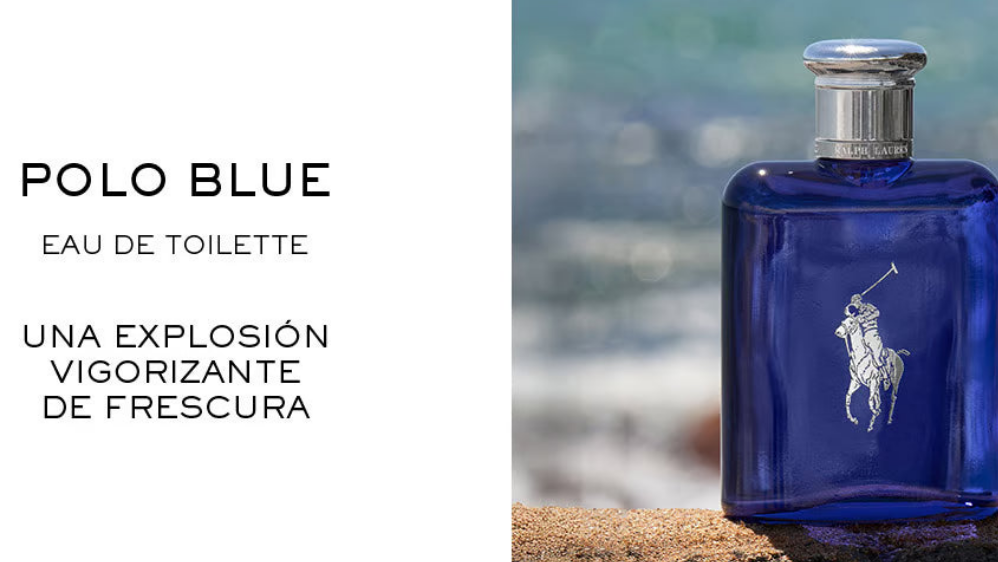 Perfume Polo Blue. TIENDA NILDA'S HOPI ( ECUADOR).