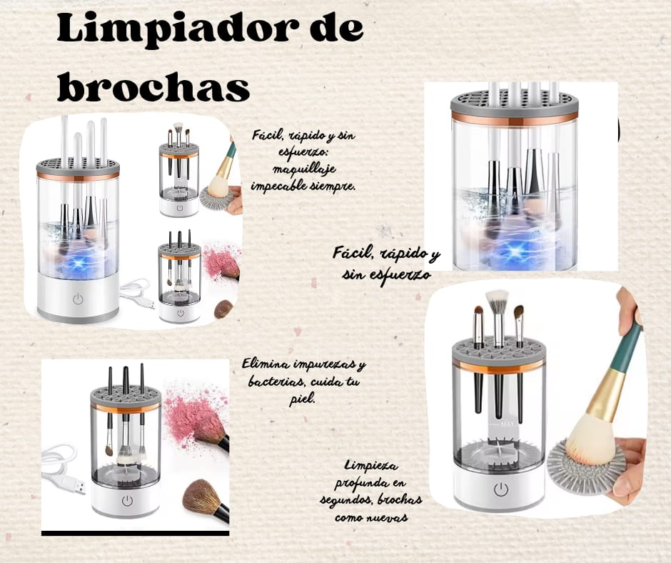 Limpiador De Brochas Automatico