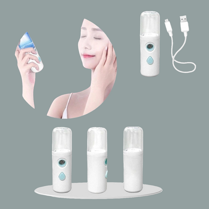 MINI VAPORIZADOR FACIAL PORTABLE. TIENDA NILDA'S HOPI ( ECUADOR).