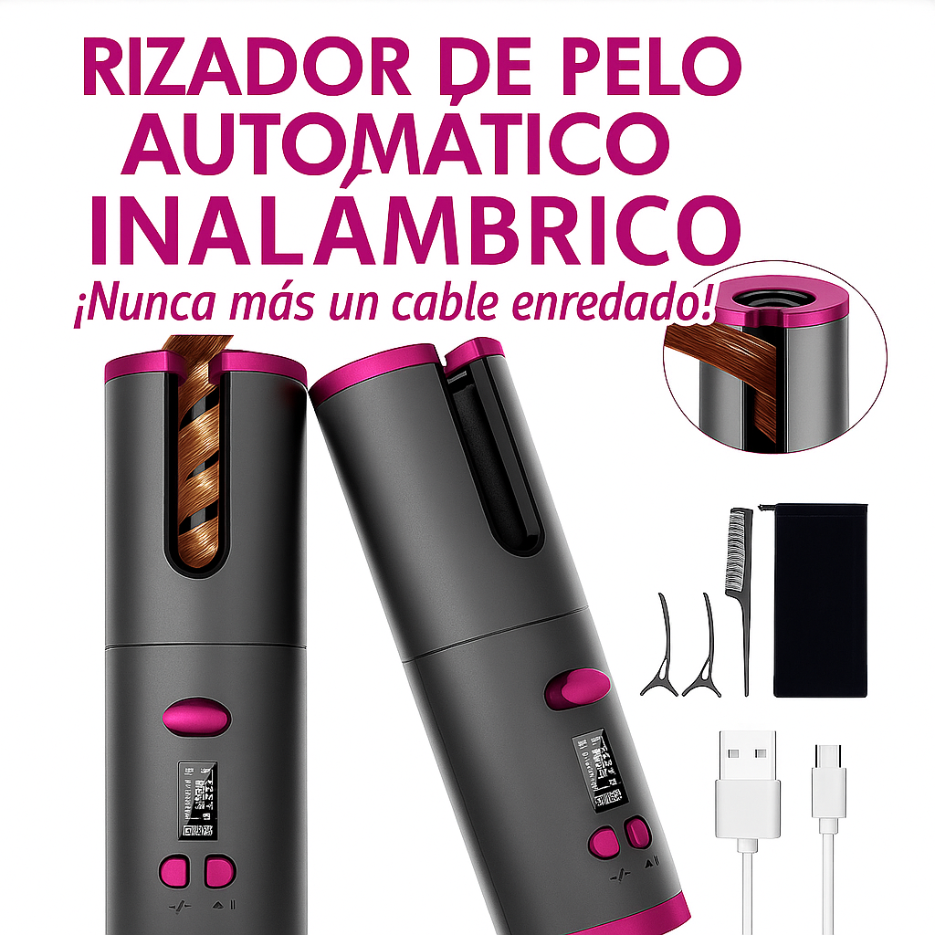 Rizador Automático De Cabello. TIENDA NILDA'S HOPI ( ECUADOR).