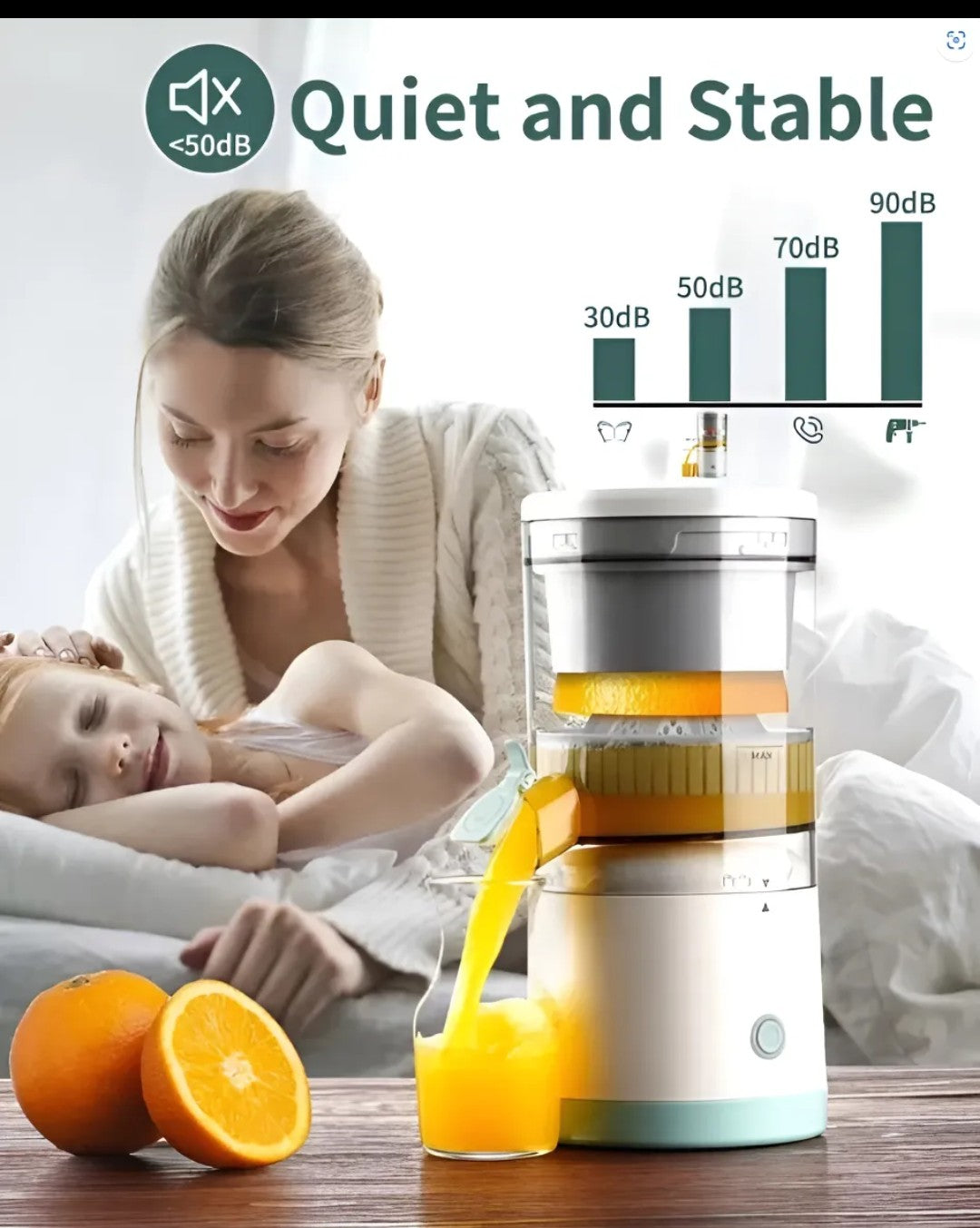 Extractor de Jugo Eléctrico - Recargable. TIENDA NILDA'S HOPI ( ECUADOR).